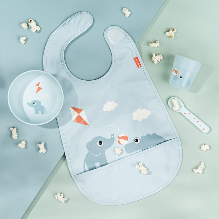 Playground お食事エプロン, Blue Done by deer