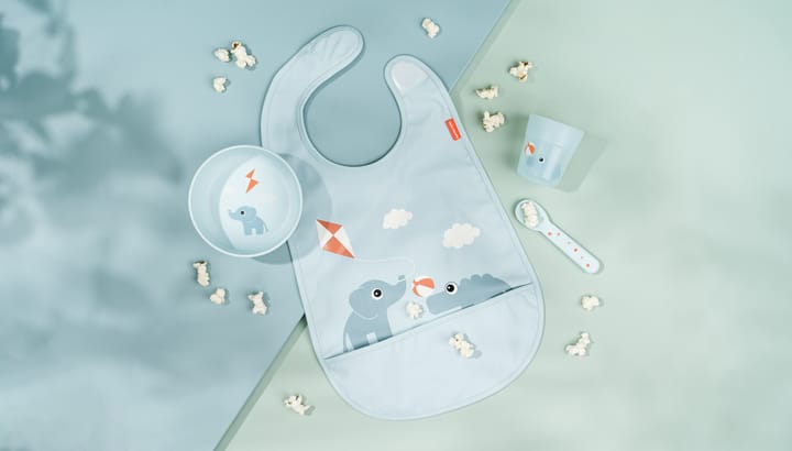 Playground お食事エプロン, Blue Done by deer
