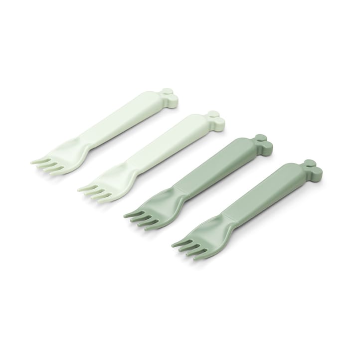 Raffi kiddish フォーク 4本, Green Done by deer