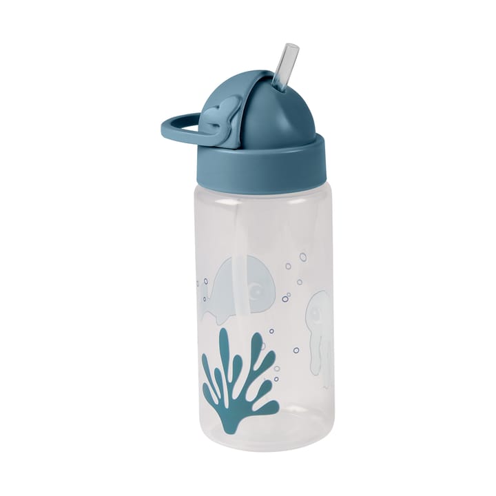 Sea friends ストロー付きボトル, Blue Done by deer