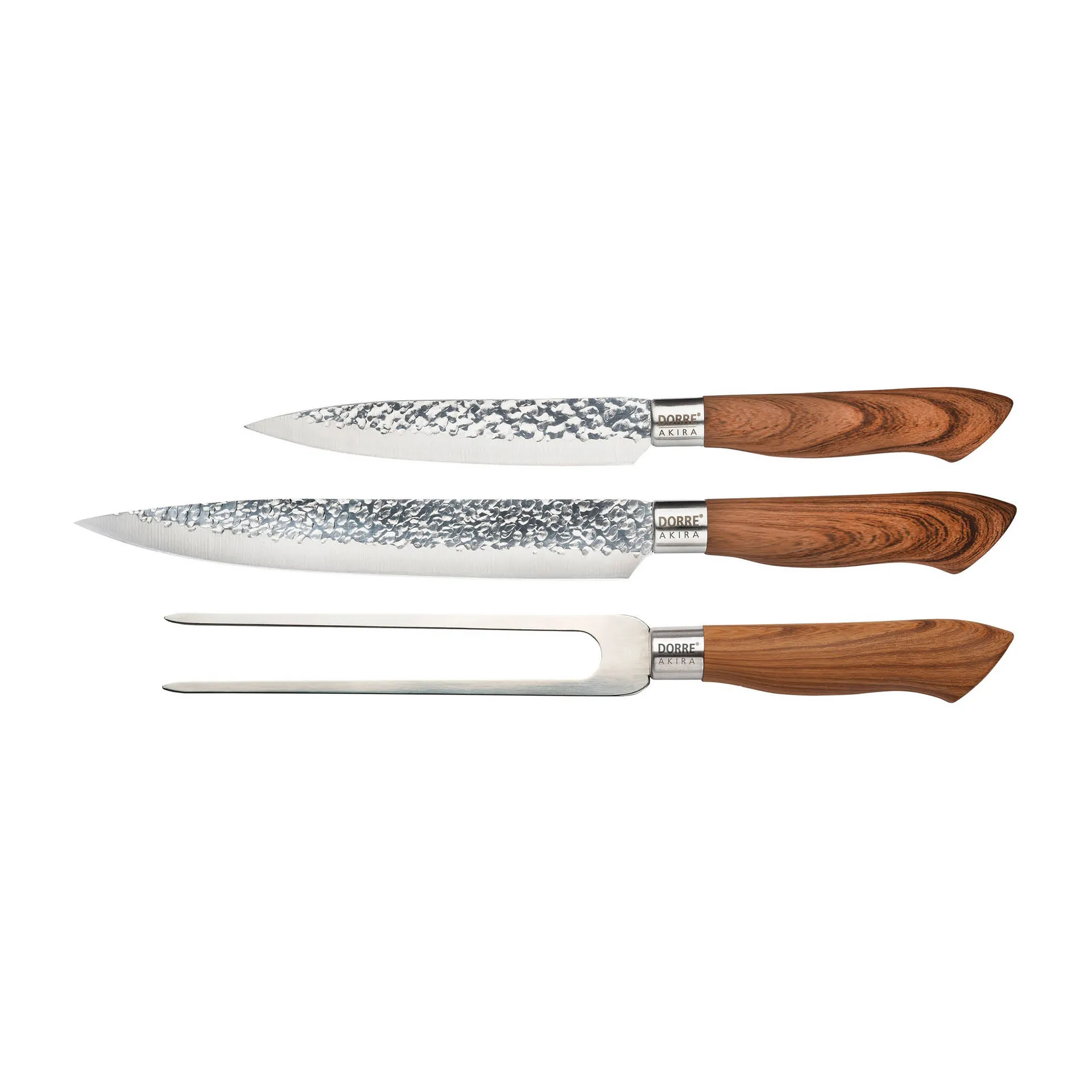 Akira カービングセット 3 ピース, Stainless steel Dorre