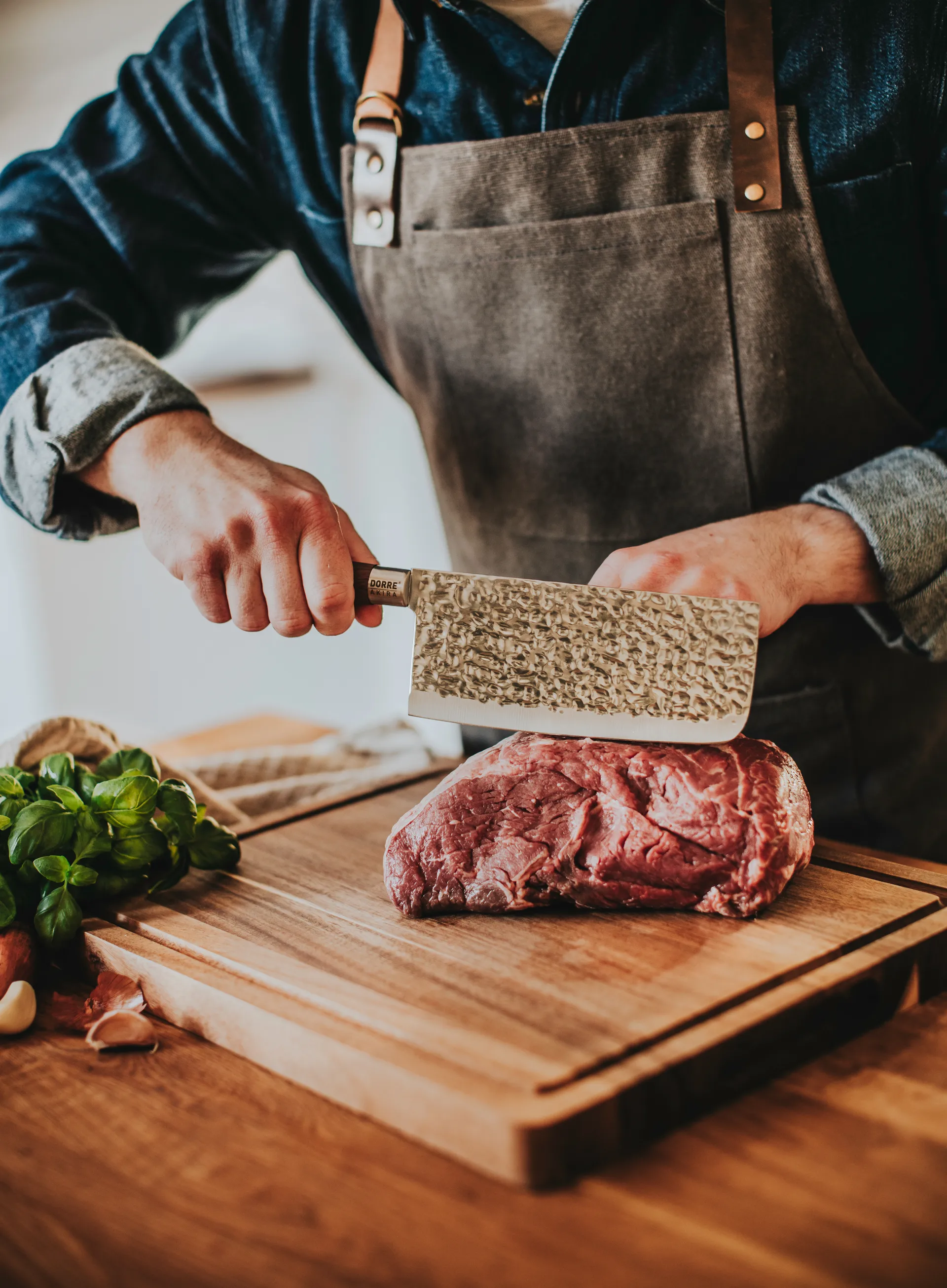 Akira 中華包丁 30 cm, Brown Dorre