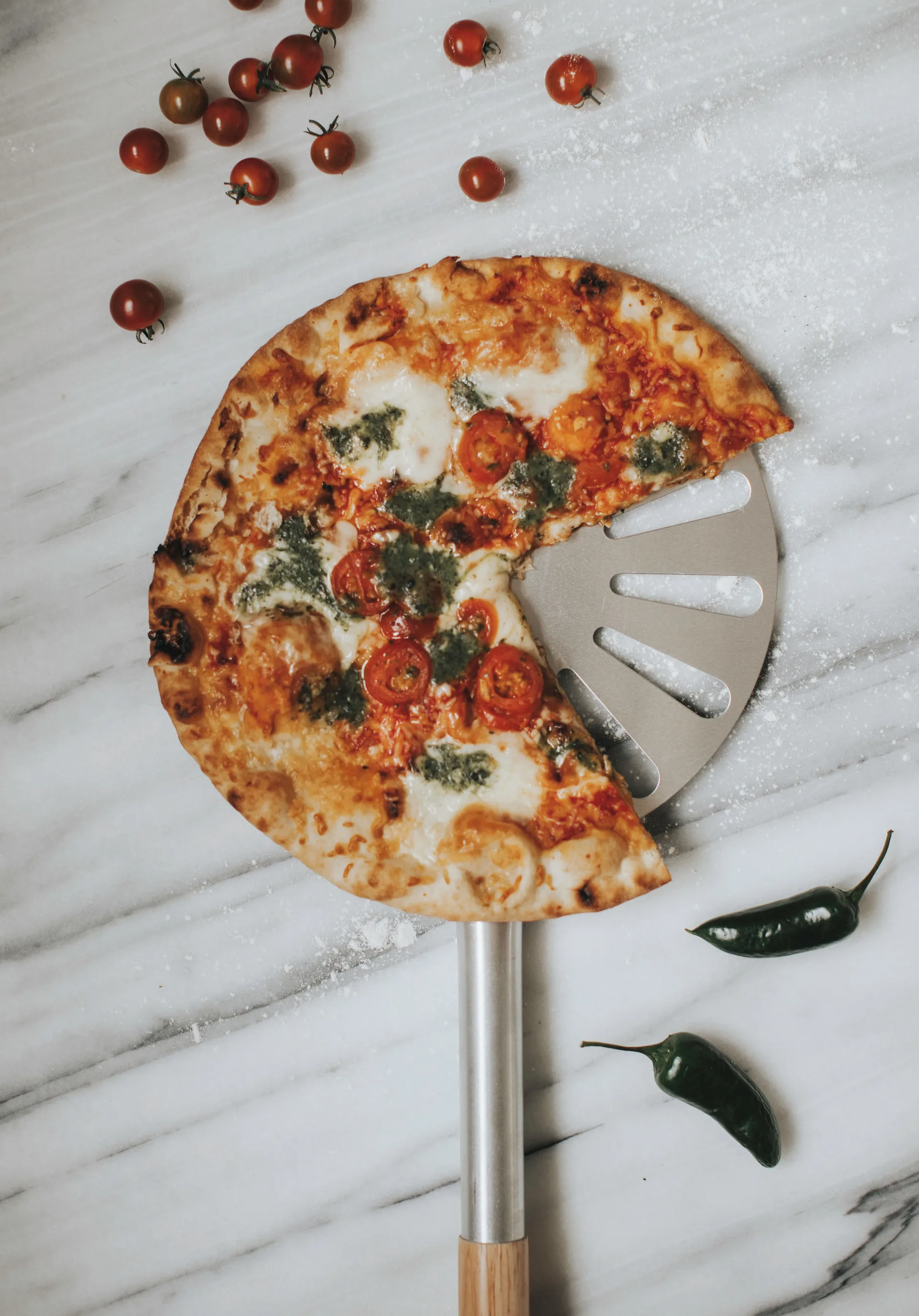 BBQ ピザ用パドル 76 cm, Aluminium-wood Dorre