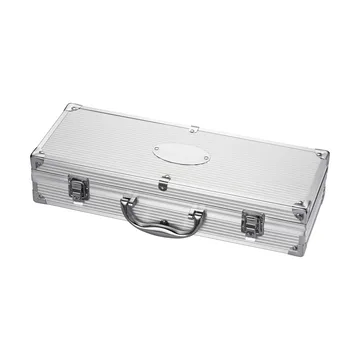 BBQ グリルセット - Stainless steel, 5-piece, gift box - Dorre