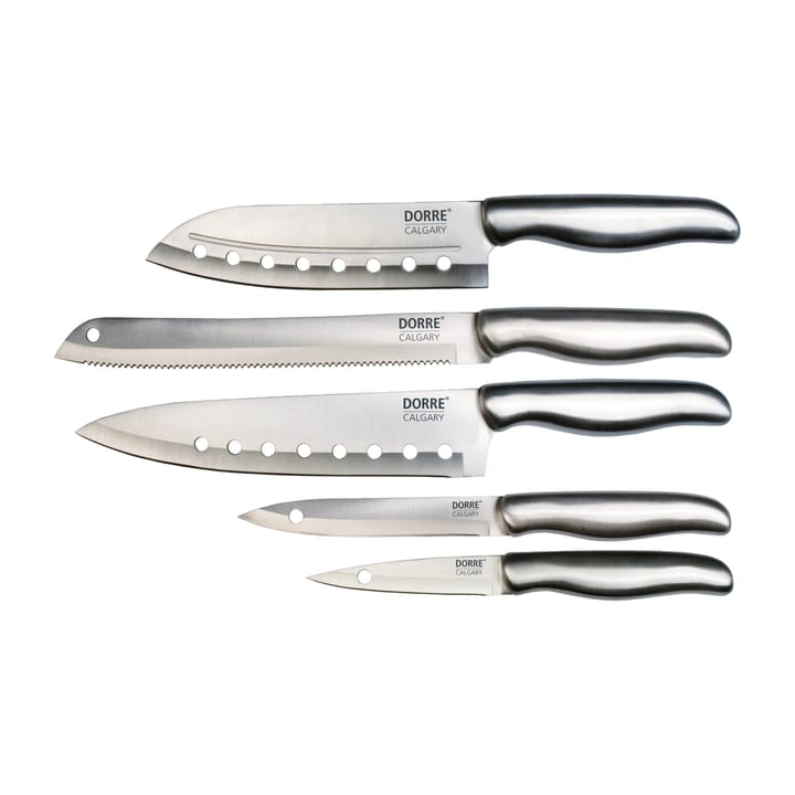 Calgary ナイフセット 5ピース - Stainless steel - Dorre