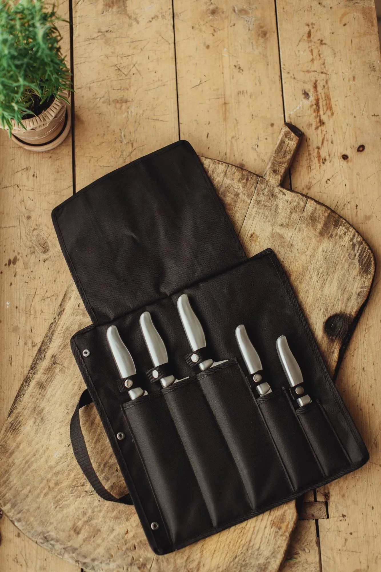 Calgary ナイフケース, Stainless steel, 6 pieces Dorre