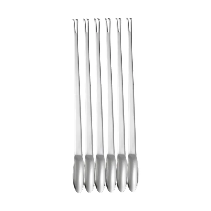 Classic シーフードフォーク - Stainless steel 6-pack 24.5 cm - Dorre