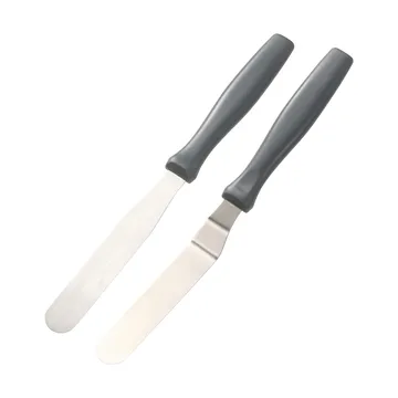Cookie パレットナイフ - Stainless steel, black, 2 pieces - Dorre