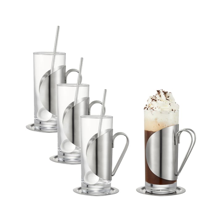 Darry アイリッシュコーヒーセット 12 ピース - Glass-stainless steel - Dorre