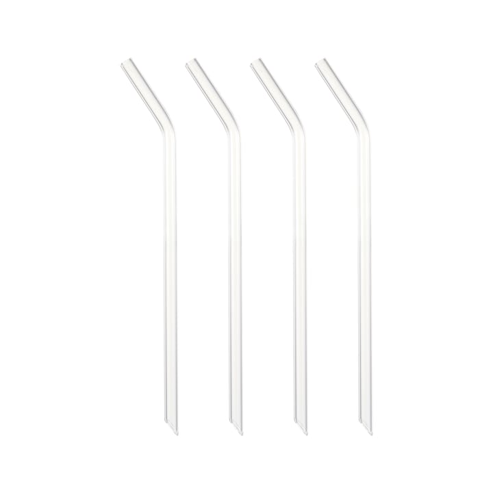 Dora ドリンクミックスストロー グラス 21 cm 4パック - Bent - Dorre
