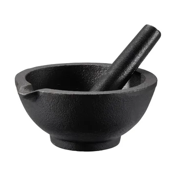 Gilly 鋳鉄製モルタル - Black, 13x13x6.3 cm - Dorre