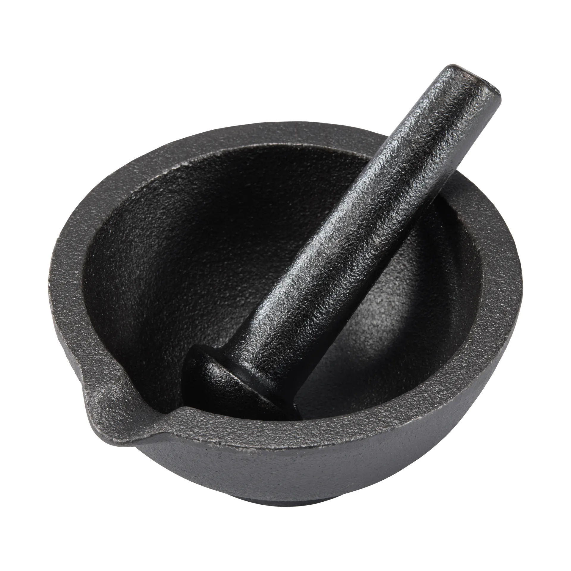 Gilly 鋳鉄製モルタル, Black, 13x13x6.3 cm Dorre