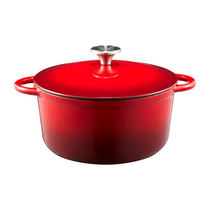 Gretl キャセロールデ�ィッシュ emalj 4 L - Red - Dorre