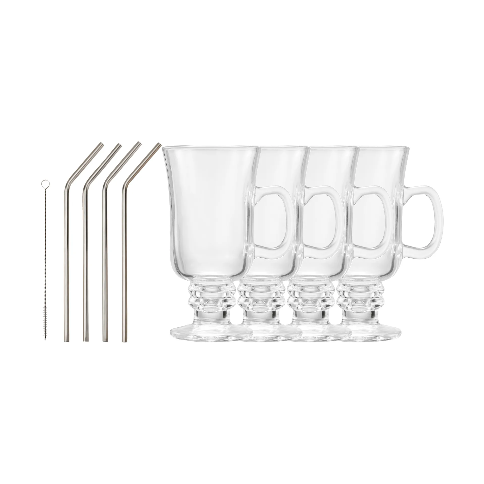 Iona アイルランド風コーヒーセット, Glass, 9 pieces Dorre