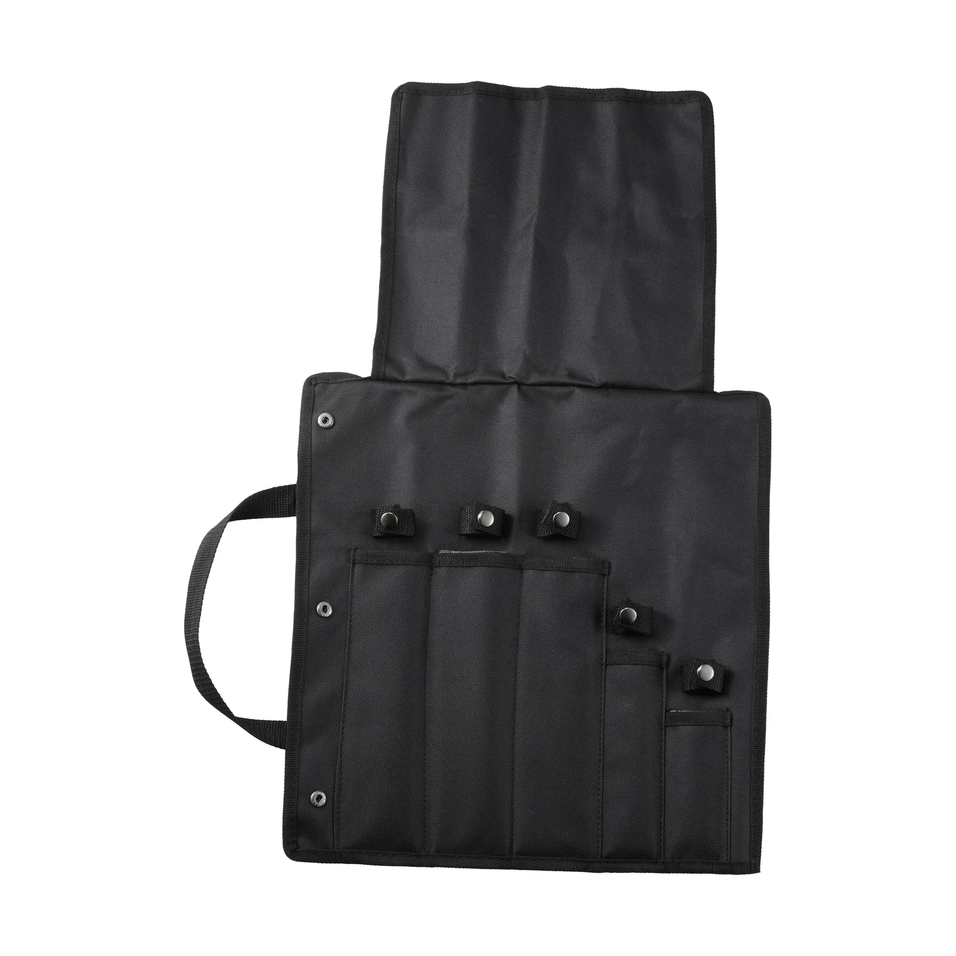 Kadi ナイフケース, Black nylon, 5 knife slots Dorre
