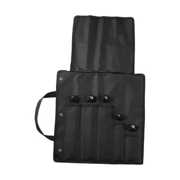 Kadi ナイフケース - Black nylon, 5 knife slots - Dorre