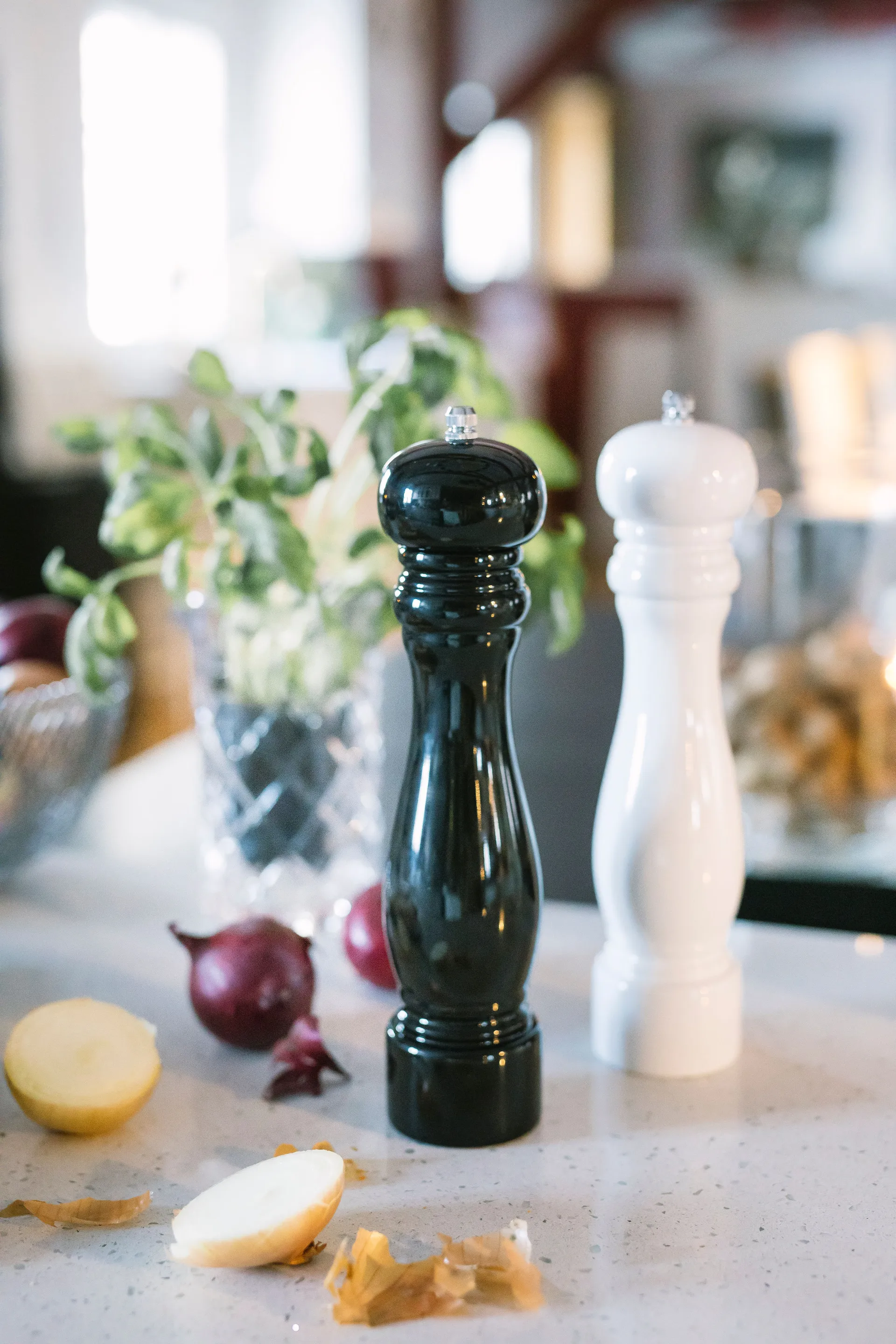 Karou ソルト & ペッパーミル tall smooth 27 cm, Black Dorre