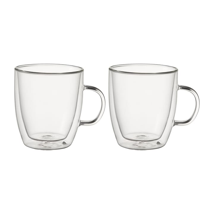 Kirk コーヒーカップ ダブルウォール 24 cl 2個セット - Glass - Dorre
