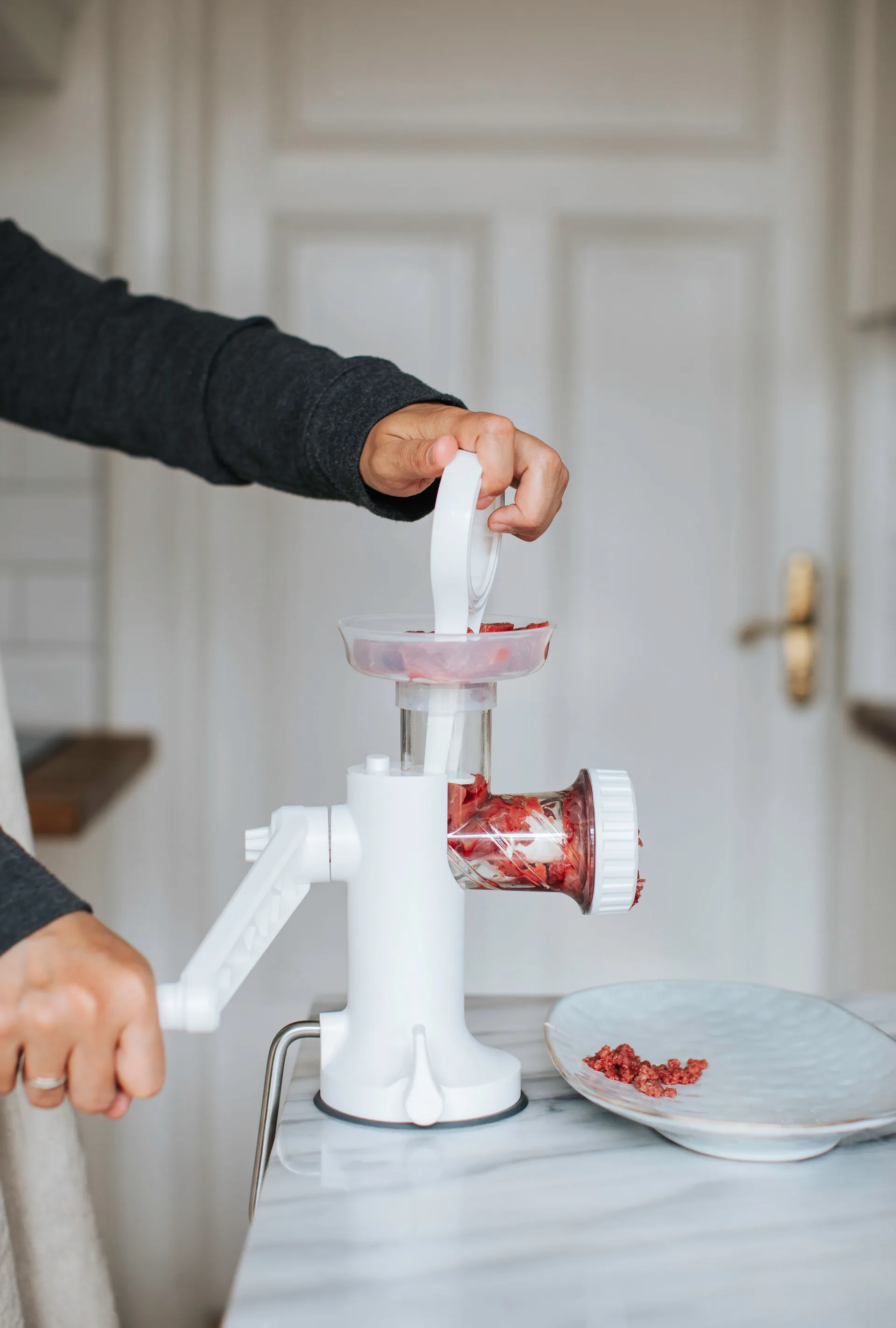 Kora 肉用グラインダー, White Dorre