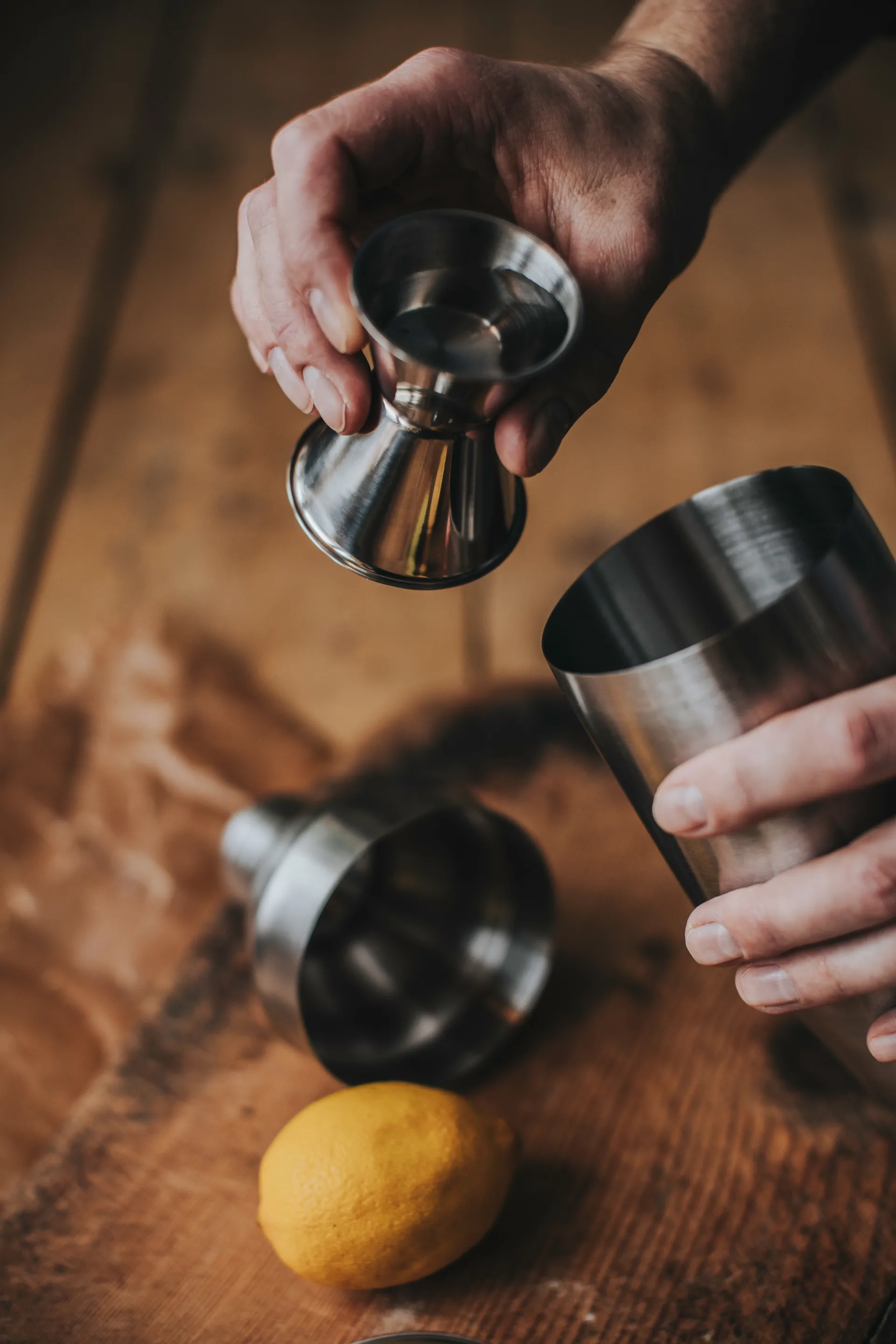 Maya メジャーカップ 4 cl 6 cl, Silver Dorre