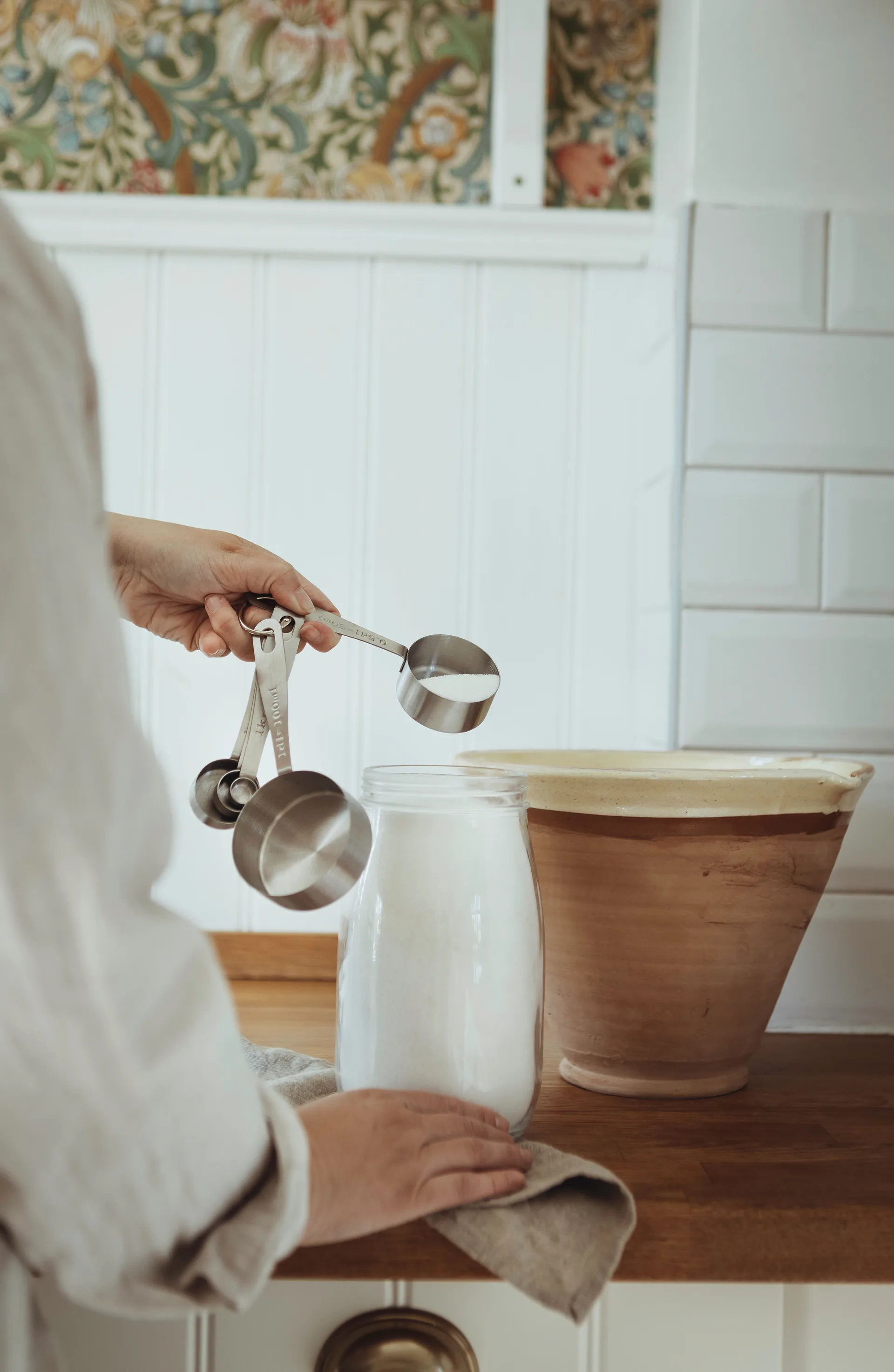 Myah 計量スプーンセット　5ピース, Stainless steel Dorre