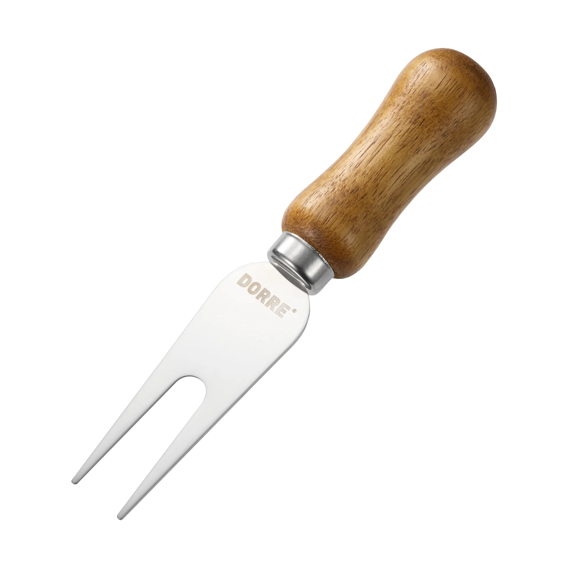Olva チーズナイフセット, Acacia wood, stainless steel, 3-piece, 13 cm Dorre