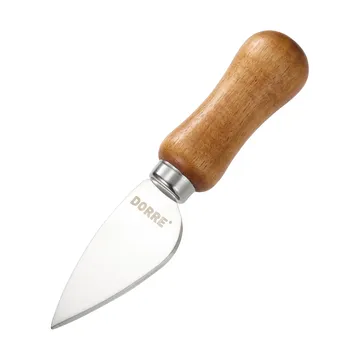 Olva チーズナイフセット - Acacia wood, stainless steel, 3-piece, 13 cm - Dorre
