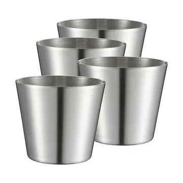 Peg フライドポテト／サービングカップ - Stainless steel, 4-pack, Ø9.5 cm - Dorre