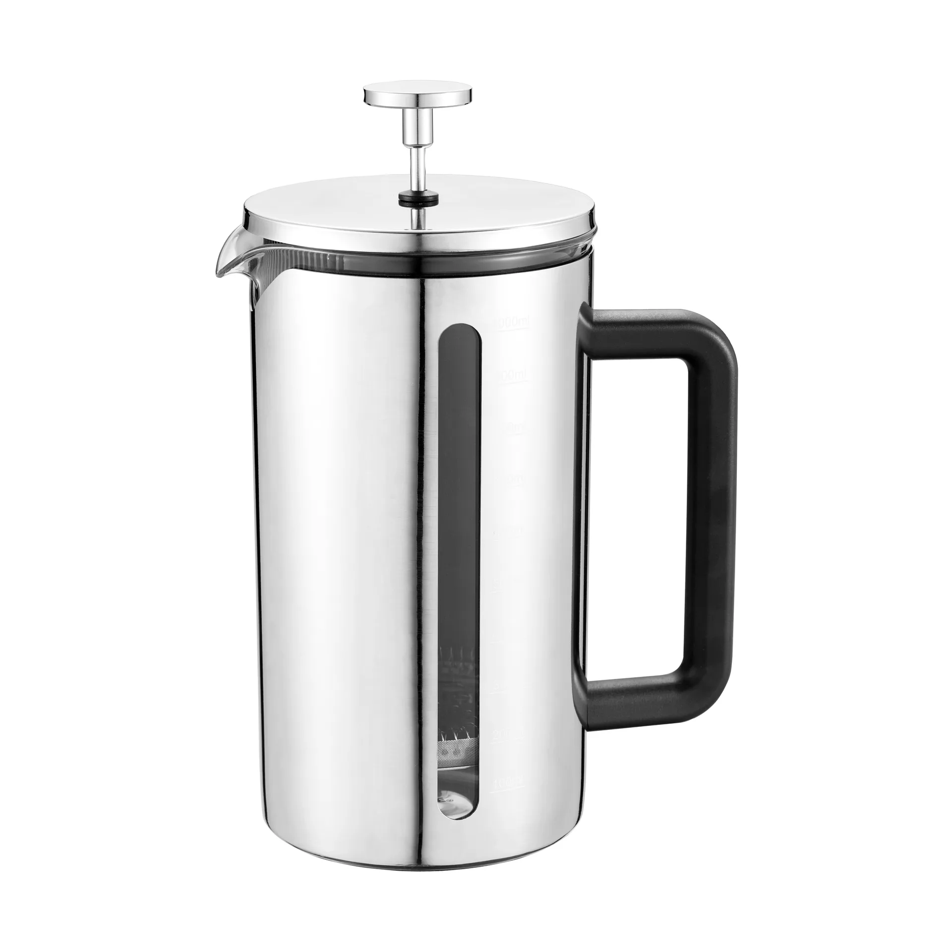 Prexa フレンチプレス 1 l, Stainless steel-glass Dorre