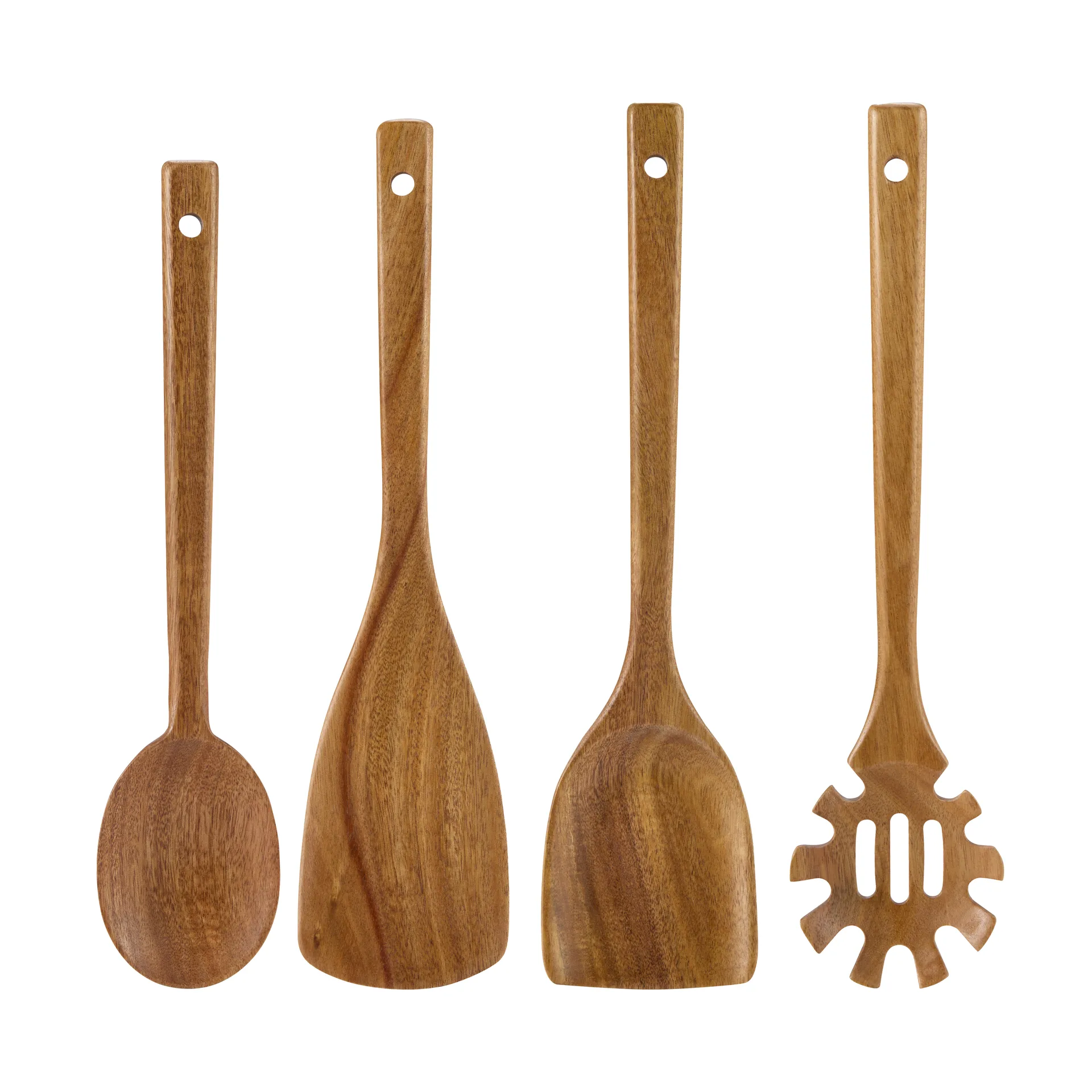 Rey ユーテンシルセット, Acacia, 4 pieces Dorre