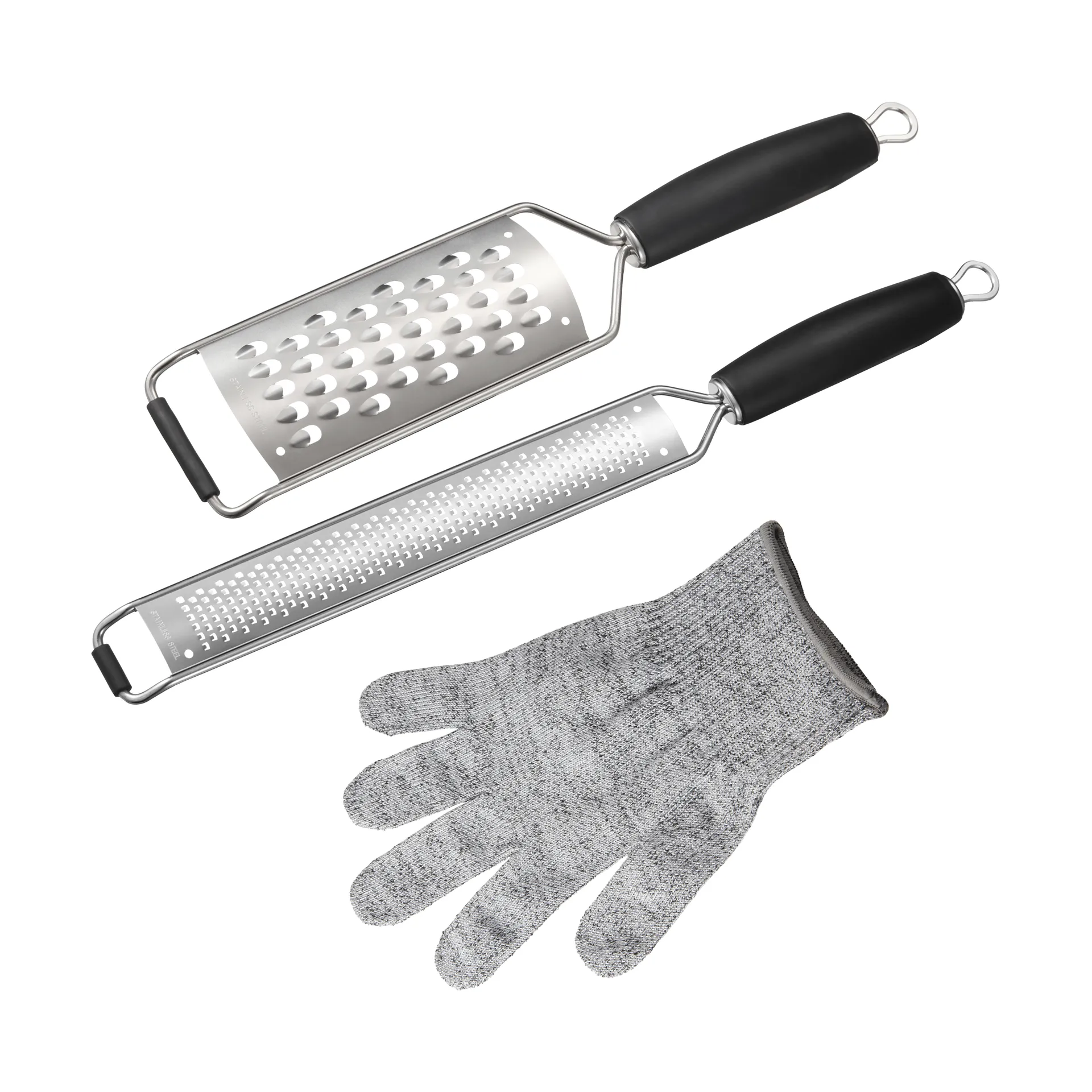 Rion おろし器セット, Stainless steel, 3 pieces Dorre