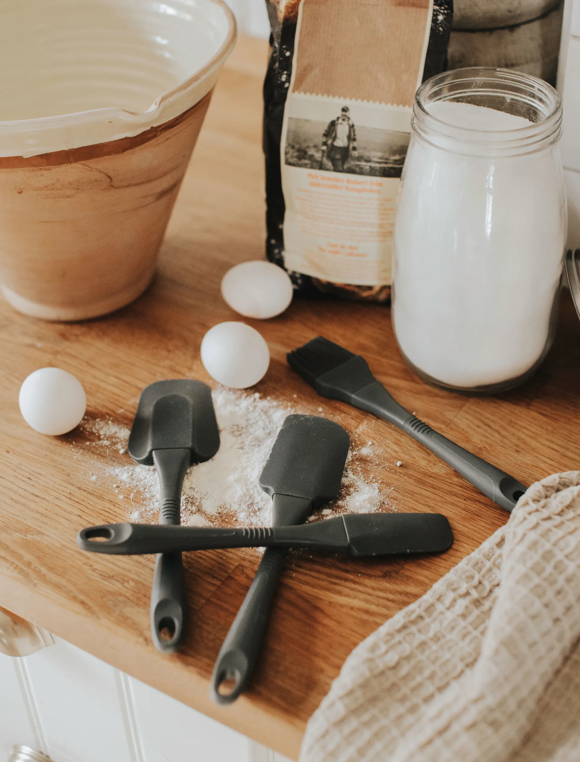 Rowan キッチンツールセット4点, Grey Dorre