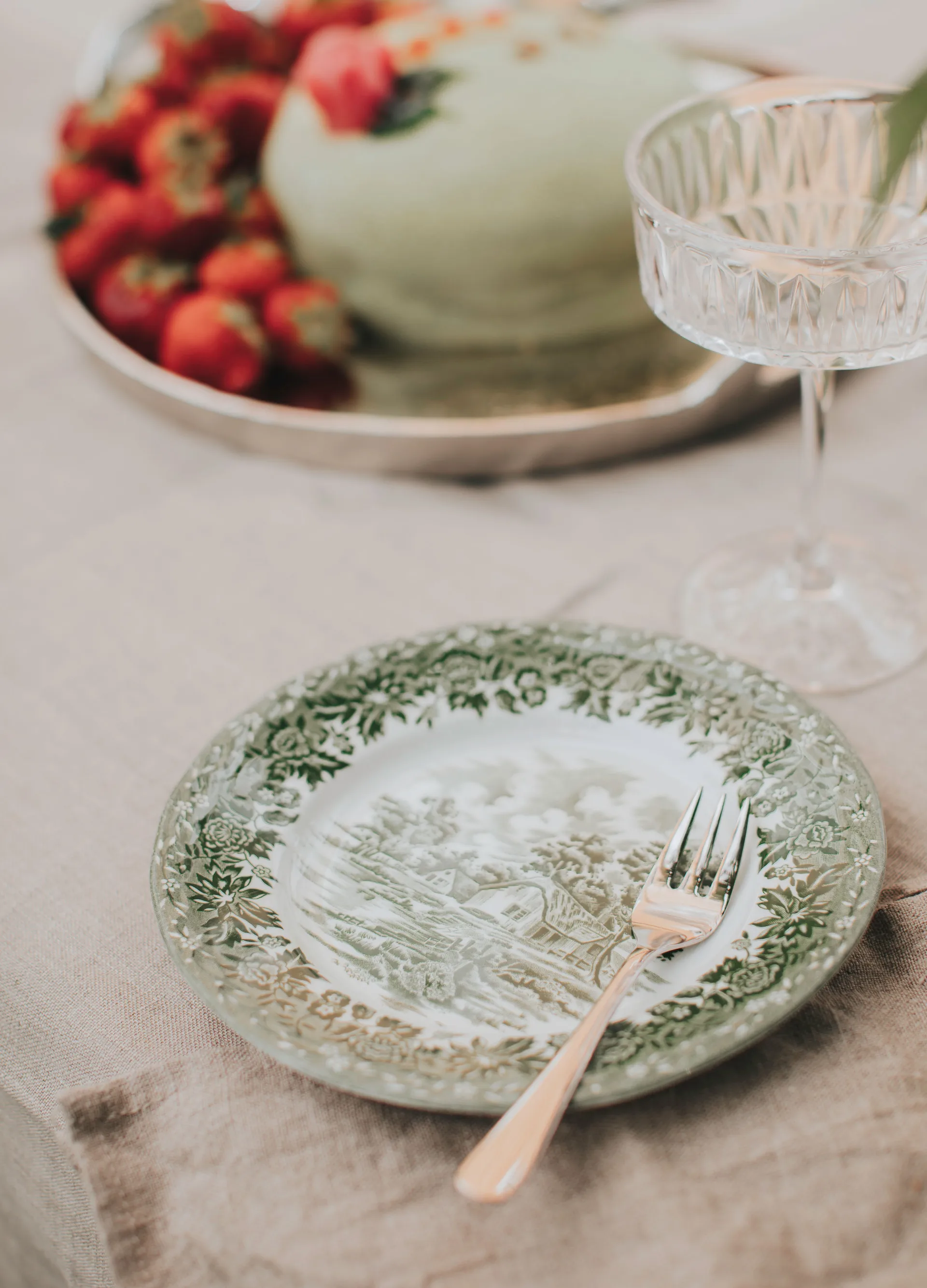 Sallie サービングセット - ケーキフォーク 6本 & ケーキスライス, Stainless steel Dorre