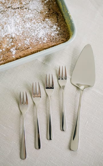 Sallie サービングセット - ケーキフォーク 6本 & ケーキスライス - Stainless steel - Dorre