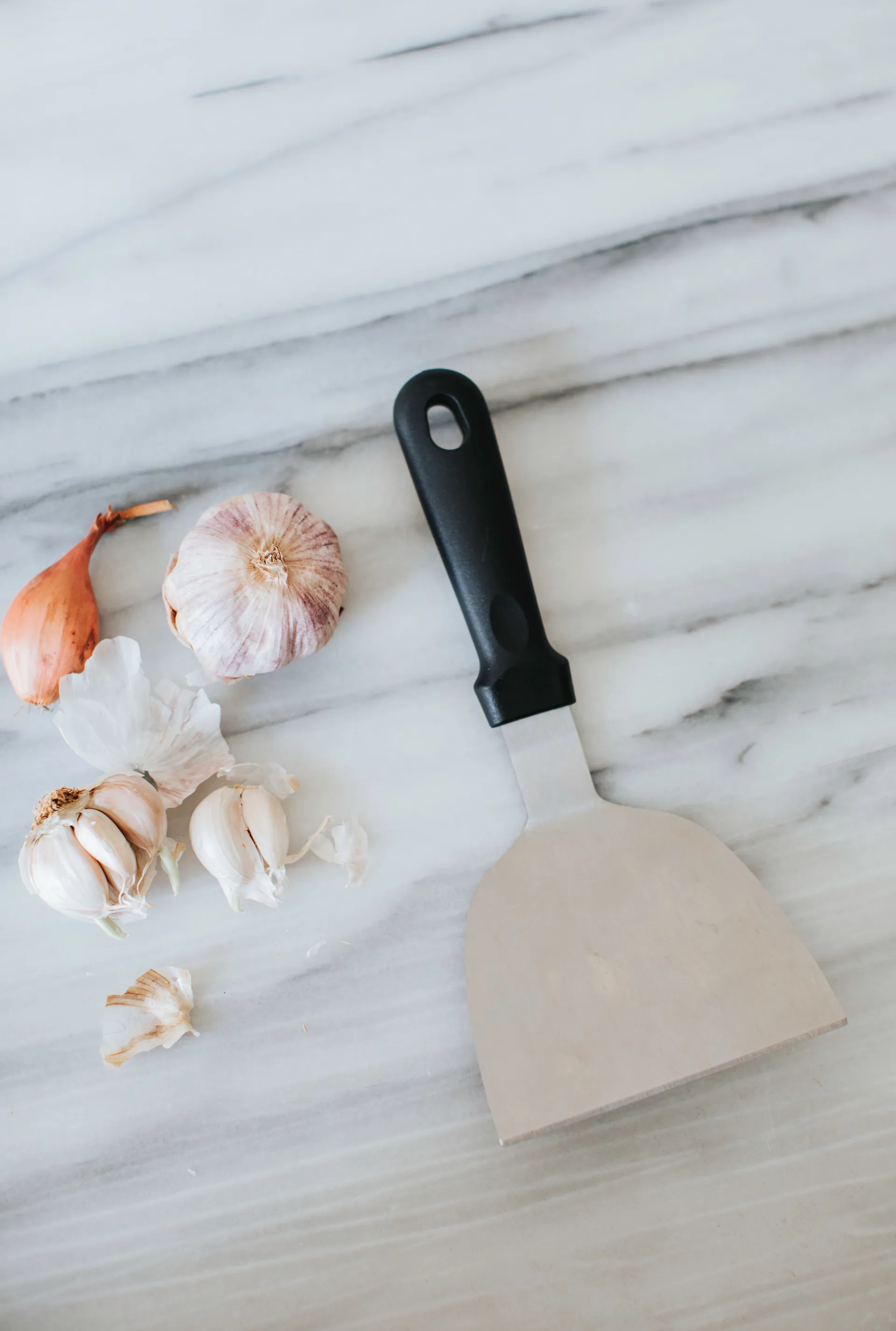 Sasha ステンレススチール スパチュラ, Black Dorre