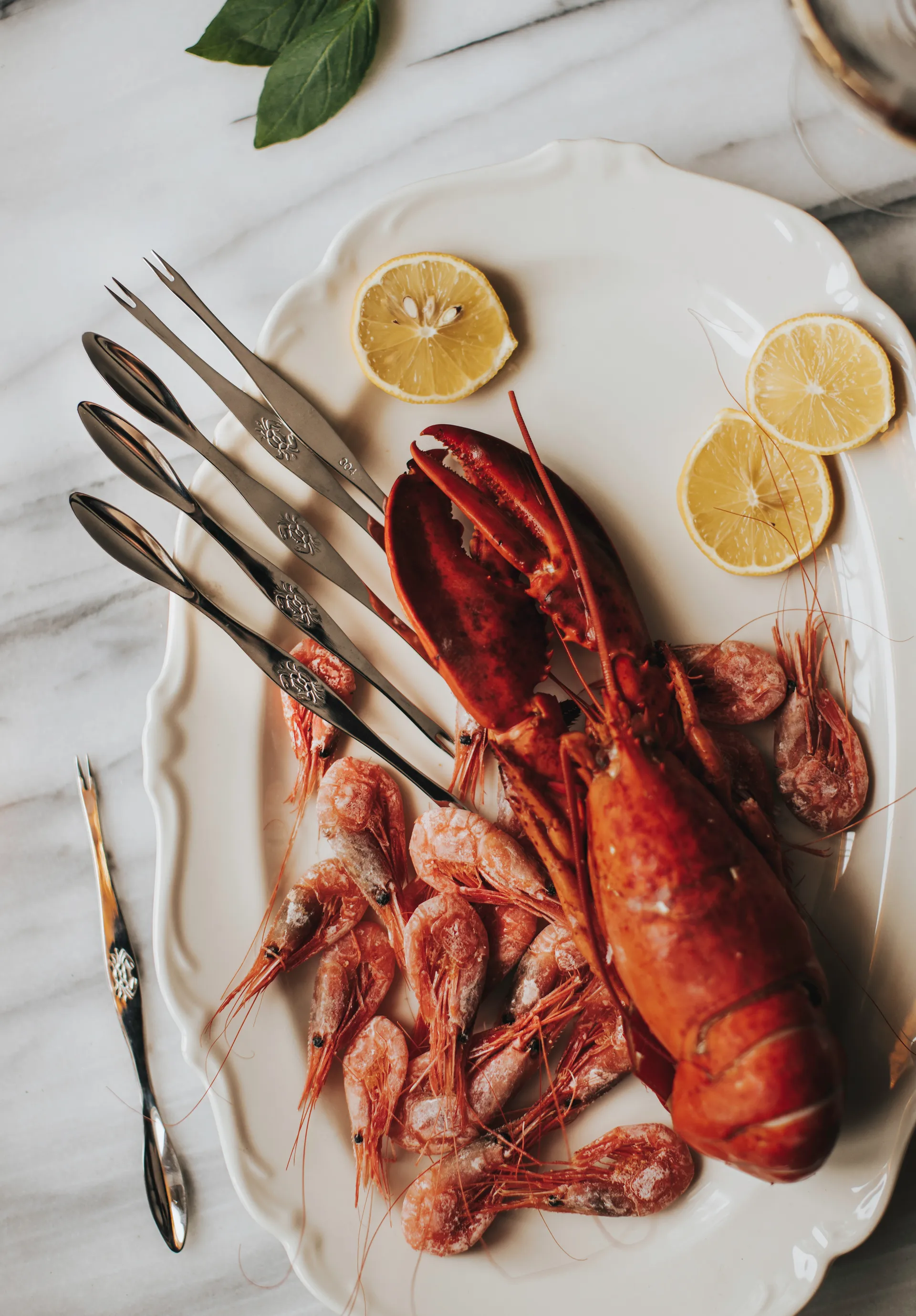 Skai シーフードフォーク  6本セット, Silver Dorre