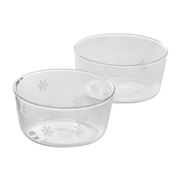 Snöstar ボウル Ø10 cm 2枚セット - Glas - Dorre
