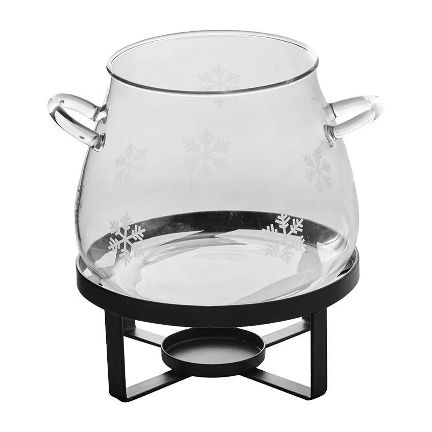 Snow star ミュールワインウォーマー 1.2 L, Glass Dorre