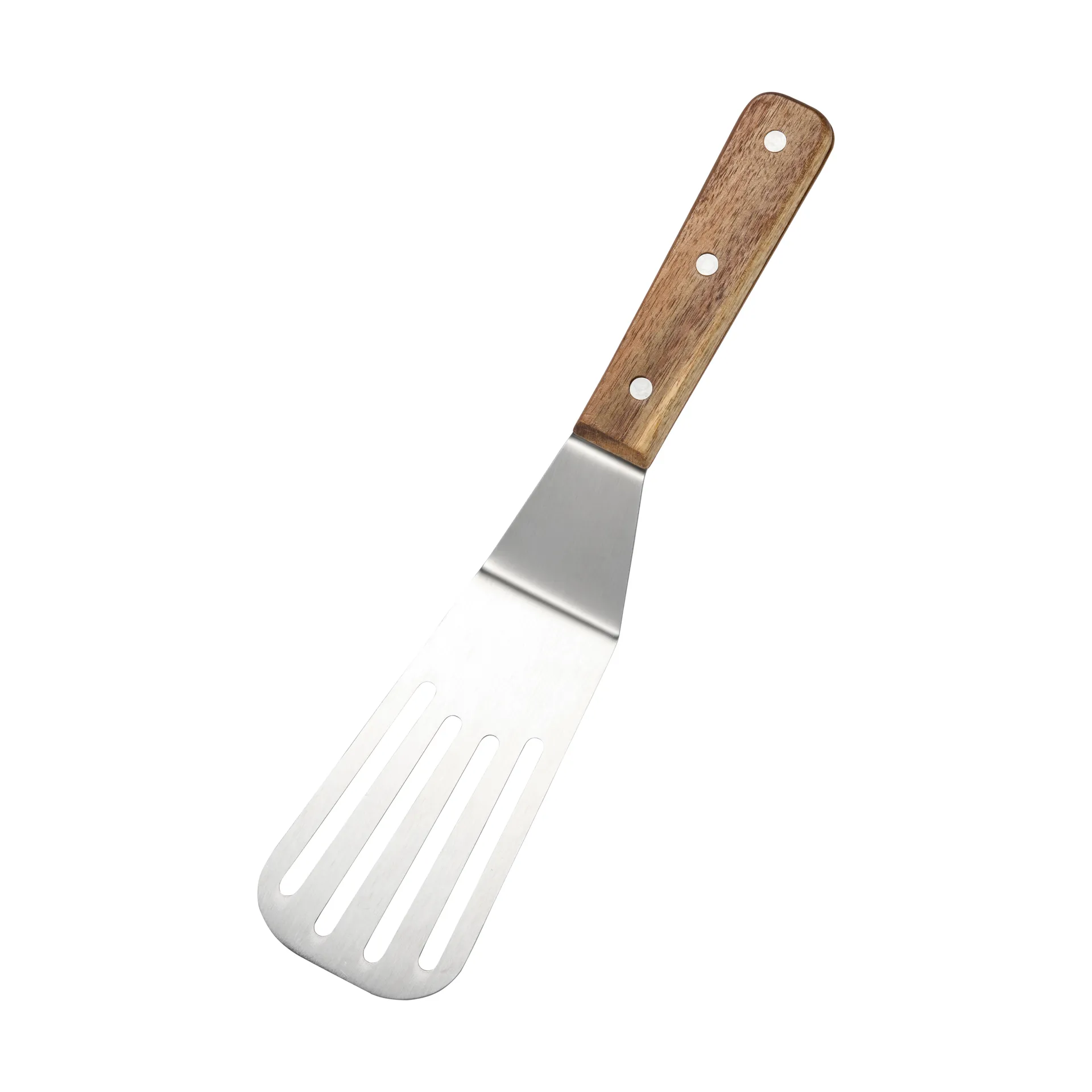Steph スロテッドターナー, Stainless steel, acacia wood, 28 cm Dorre