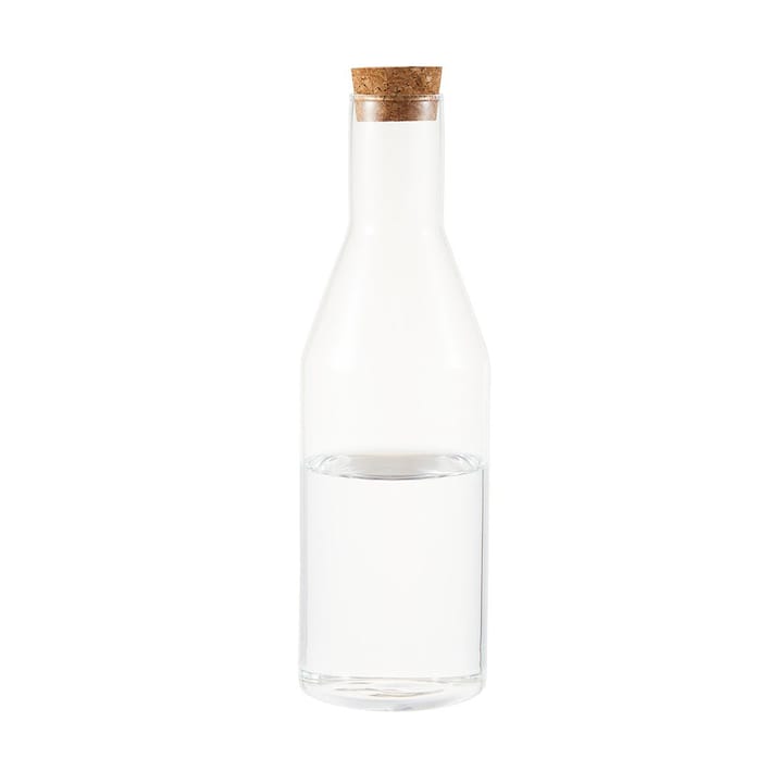Sunnanö ガラスカラフェ & コルク蓋 1 l, Glass-cork Dorre