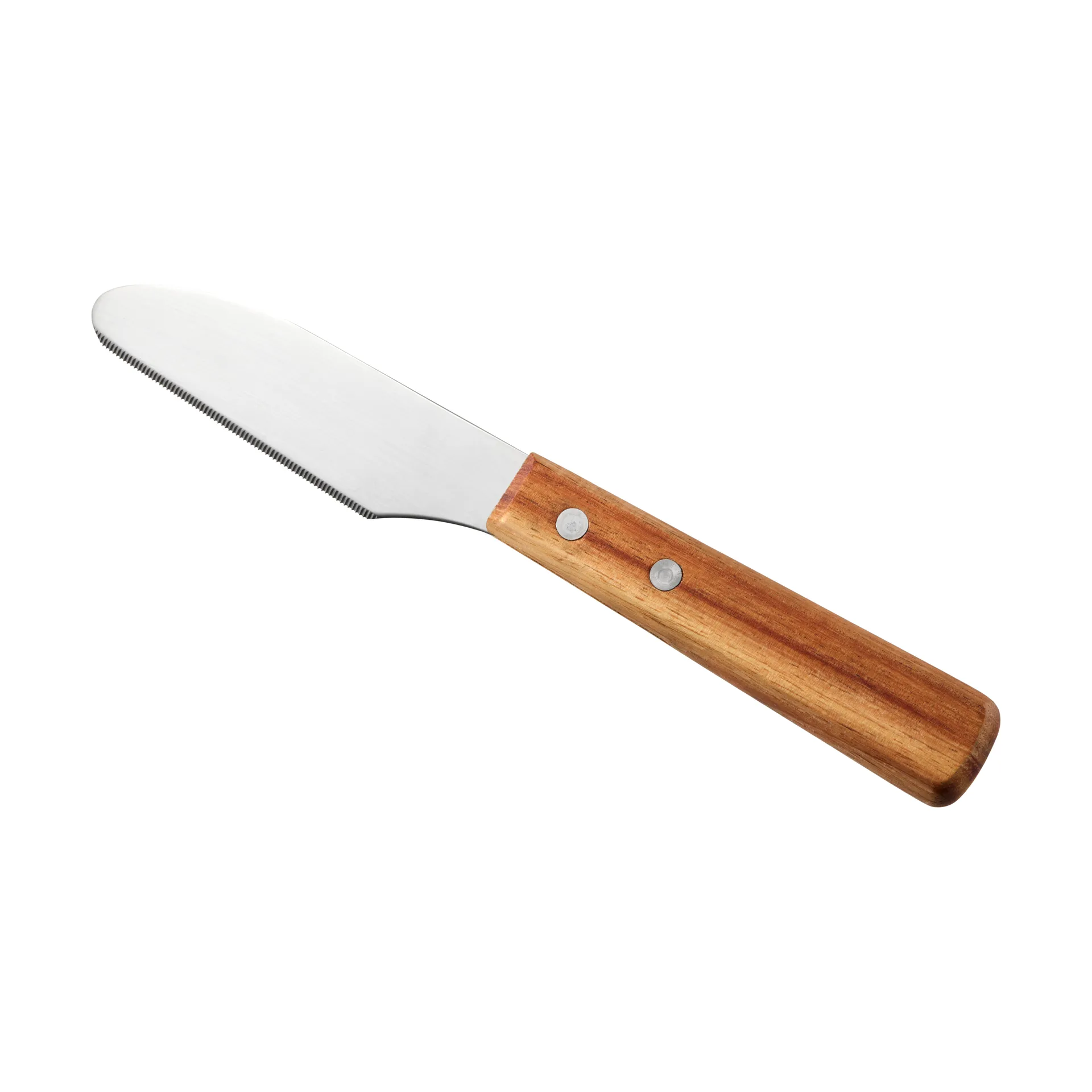 Sylvia バターナイフ, Stainless steel, wooden handle, 22 cm Dorre