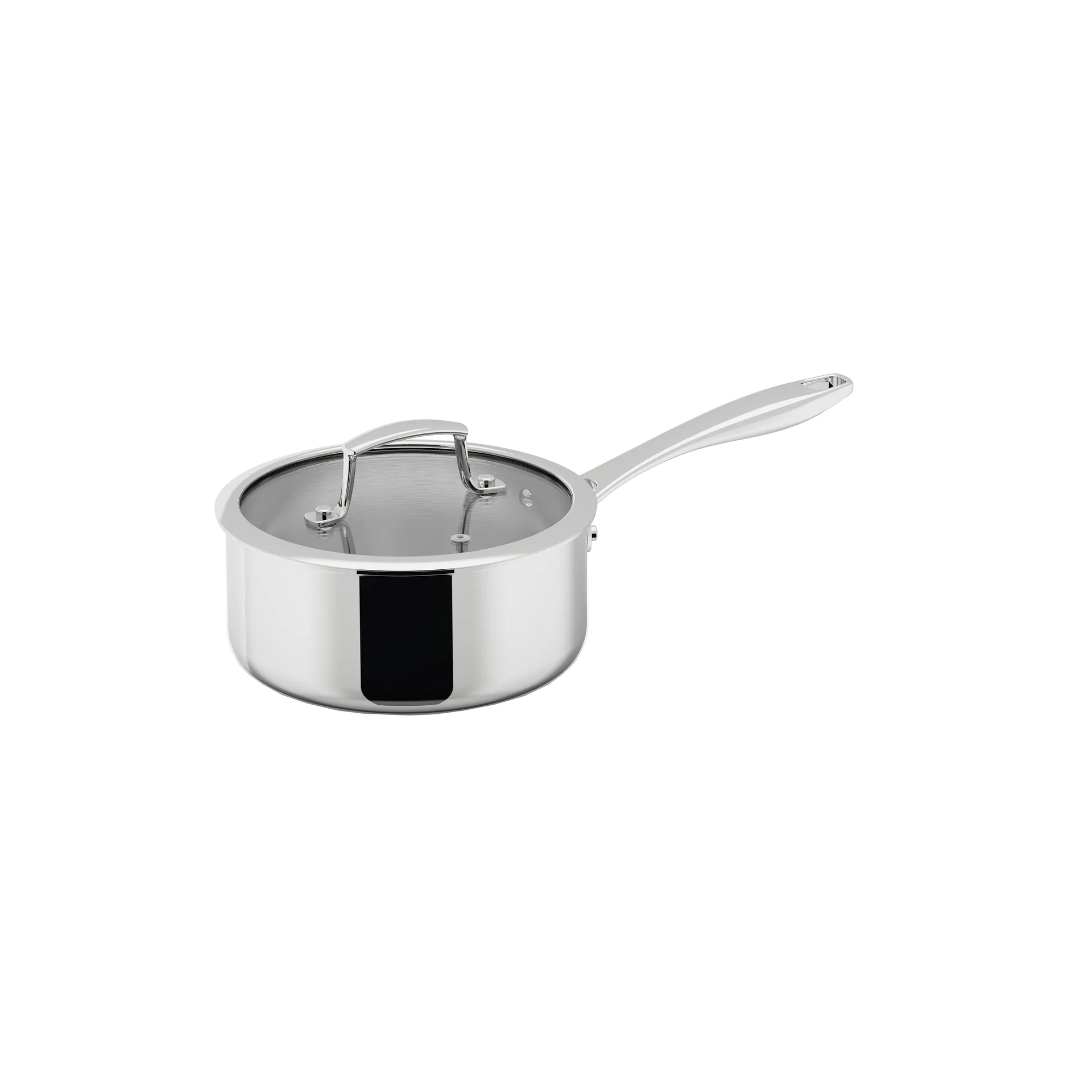 Trivence ソースパン, Stainless steel, glass lid, 2 L Dorre