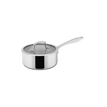 Trivence ソースパン - Stainless steel, glass lid, 2 L - Dorre