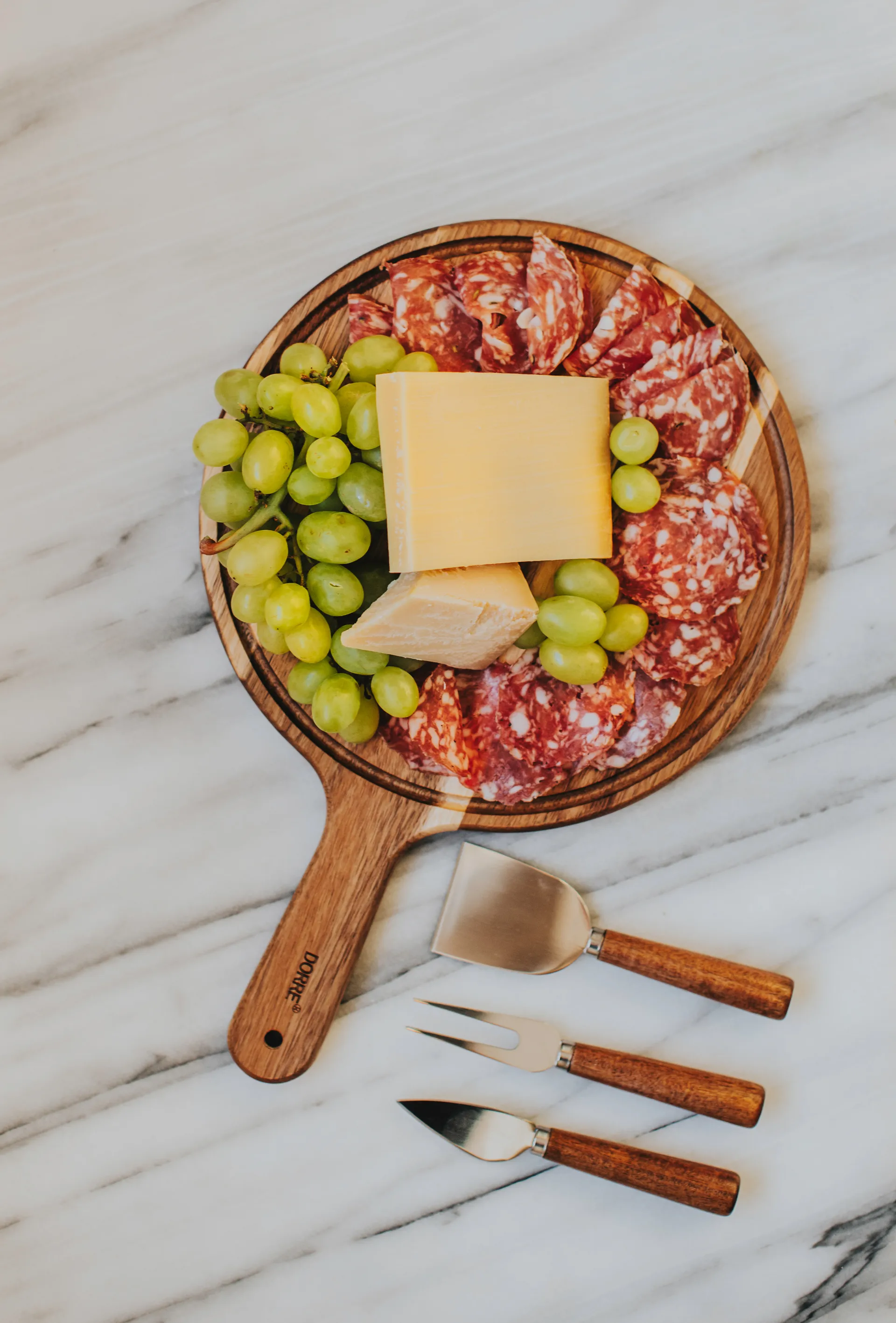 Ulli サービングボード Ø30.5 cm, Nature Dorre