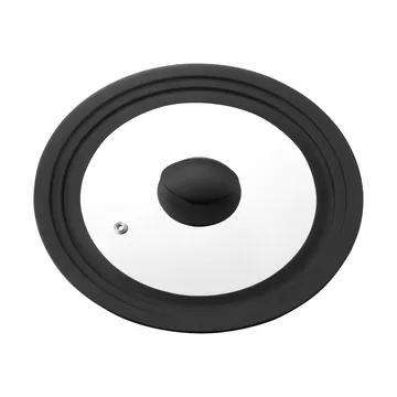 Una 一般 蓋 20/22/24 cm - Glass-black silicone - Dorre