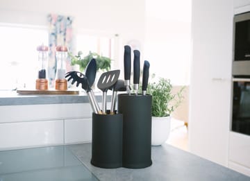 Vida ナイフブロック & 調理用具ホルダー 23 cm - Black - Dorre