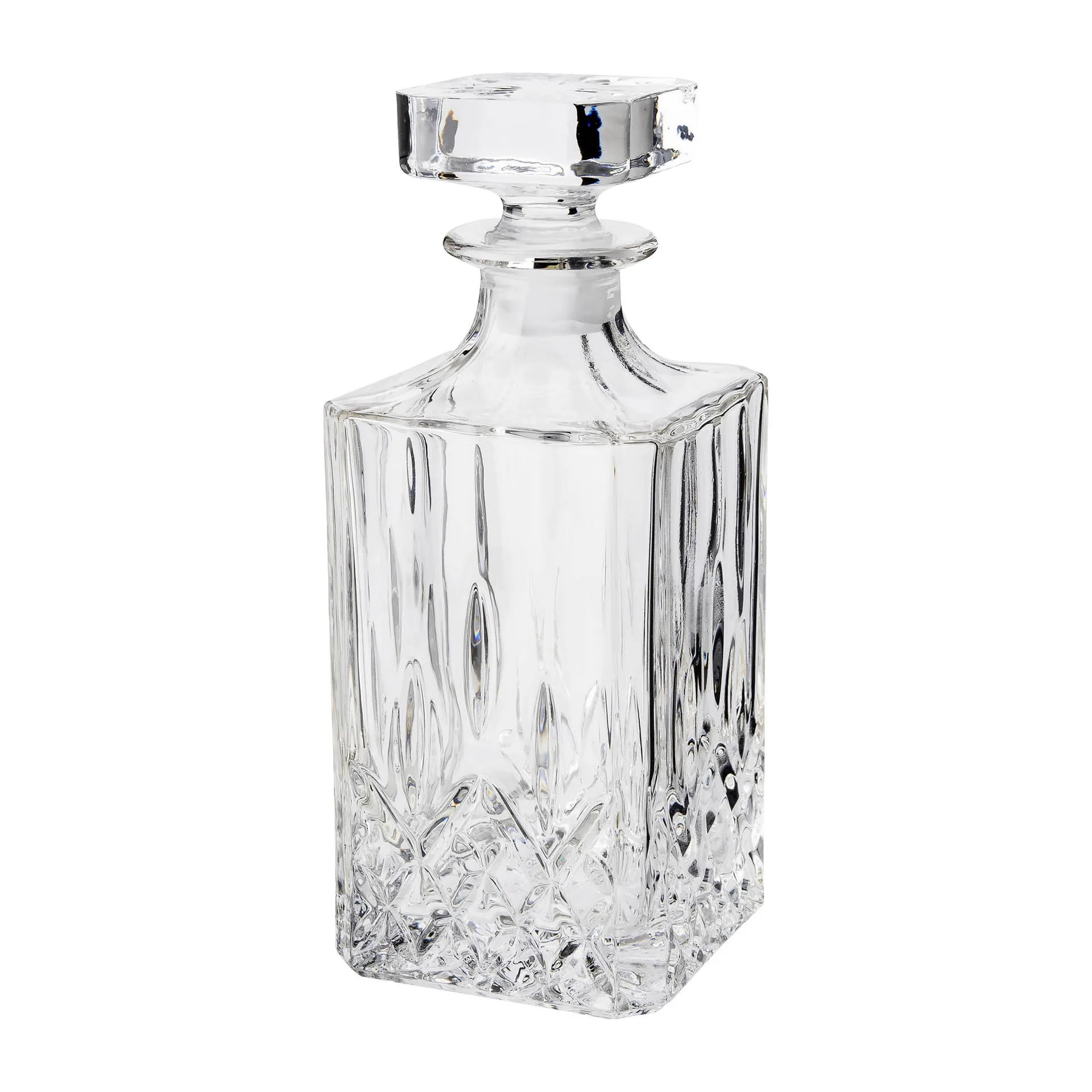 Vide ウイスキーセット - カラフェ & ウイスキーグラス 6個, Chrystal Glass Dorre