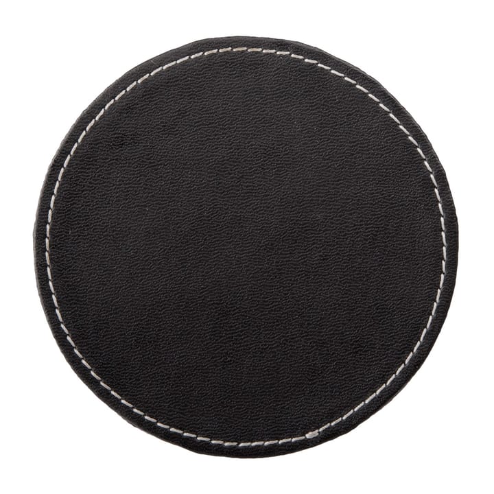 Visby コースター Ø10 cm 6パック, Black Dorre
