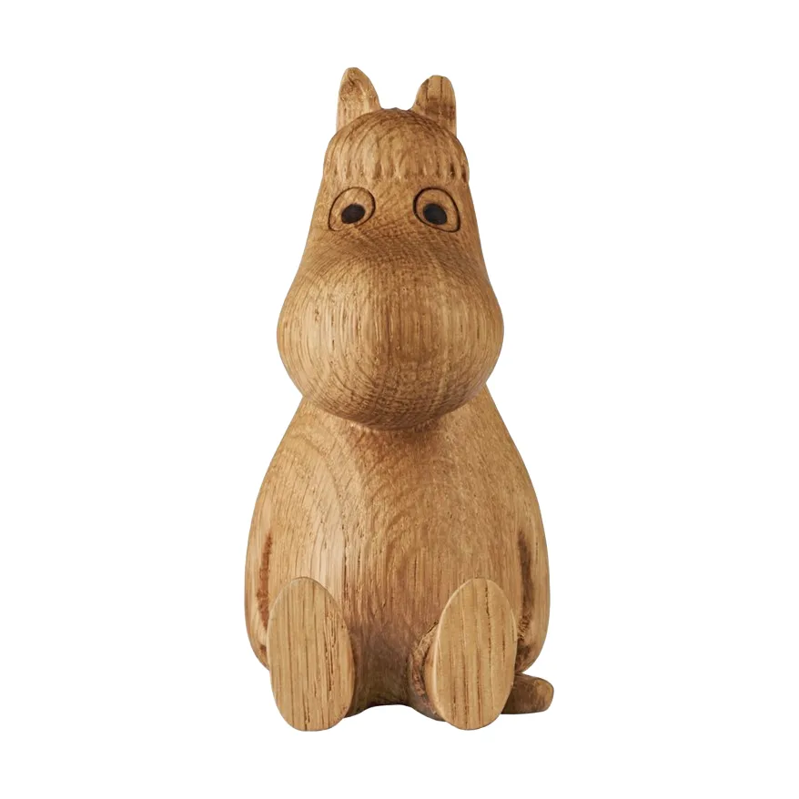 ムーミン ウッドデコレーション スノークのおじょうさん 10 cm, OAK (FSC) Dsignhouse x Moomin