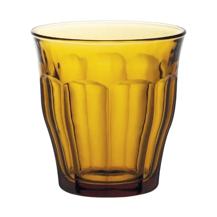 Picardie グラス - Amber, 6-pack, 25 cl - Duralex
